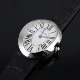 [여성용 신제품] Cartier Baignoire Watch Lady Size WG 까르띠에 베누아 여성용 사이즈 화이트